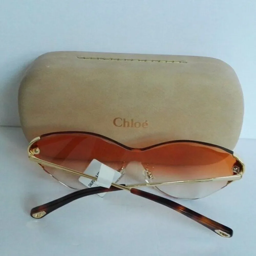Chloe ́‎ Curtis Cat Eye Shield Sunglasses